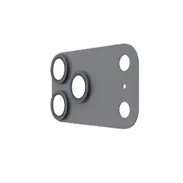 UAG - iPhone 18 Pro Max Glass Camera Lens Protector & Camera Plate Protector, Aluminosilicate Glass & Aluminum Backplate - Space Gray
