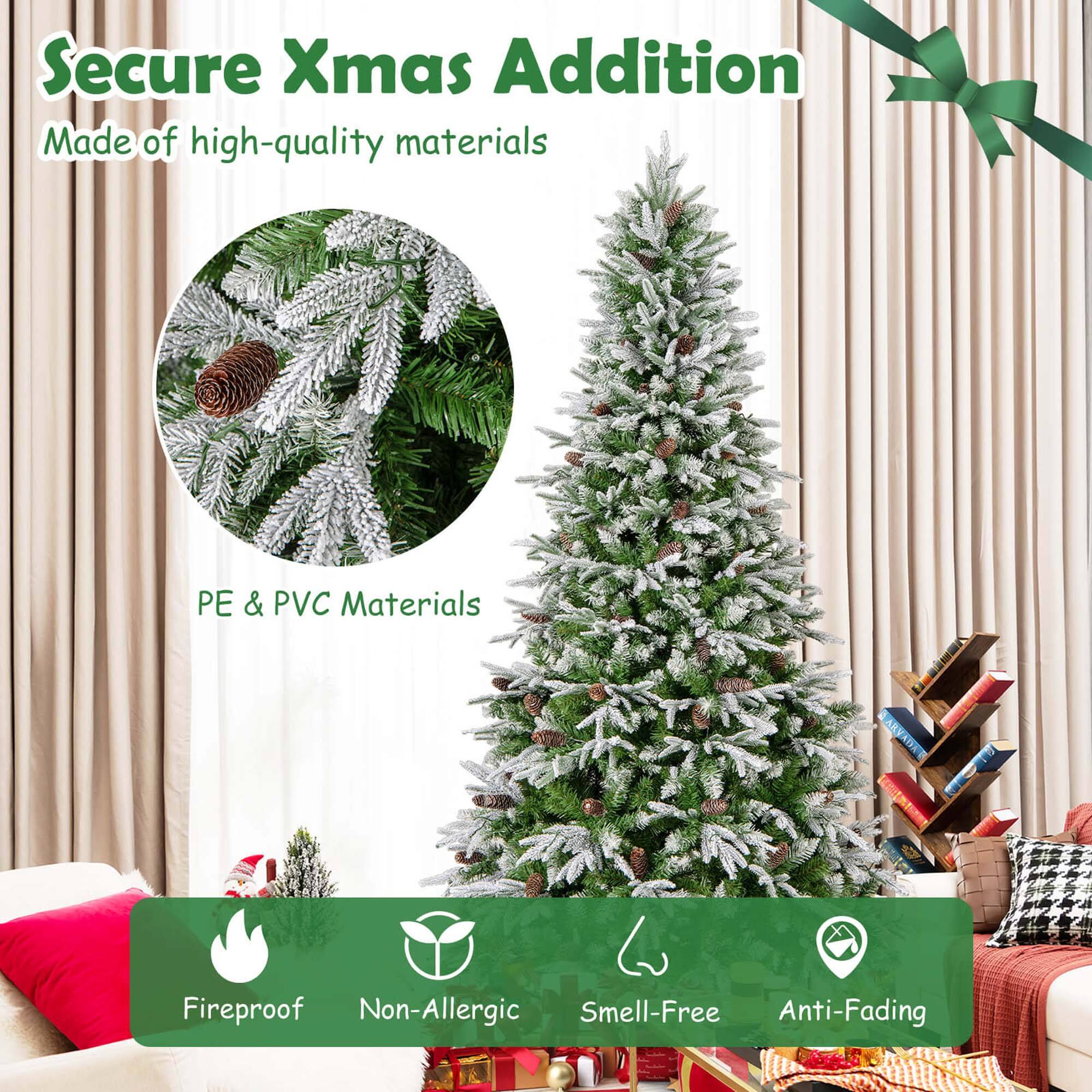 Secure Xmas Addition
Made of high-quality materials
PE & PVC Materials
Fireproof
Non-Allergic
Smell-Free
Anti-Fading