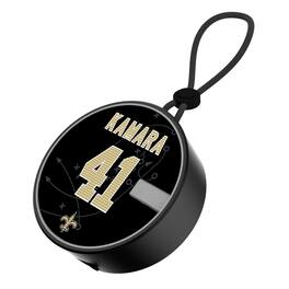 Keyscaper - Alvin Kamara New Orleans Saints Bluetooth IP67 Waterproof Speaker - Black