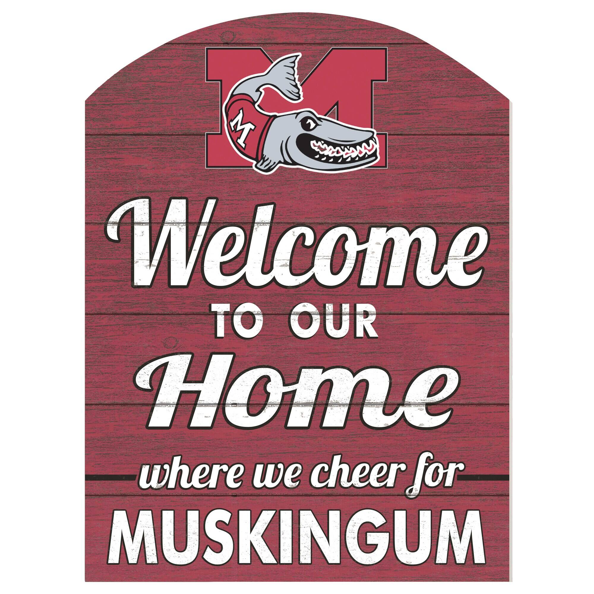 Muskingum Muskies 16" x 22" Indoor/Outdoor Marquee Sign