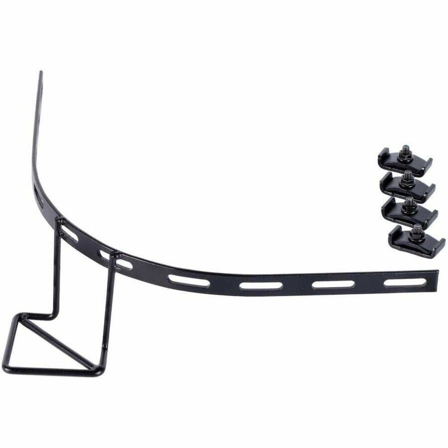 Alt View 4. Tripp Lite - Eaton Tripp Lite Series Large Arc Buffer Link Span Kit for Wire Mesh Cable Trays (4 in. tall) - Elbow - Black Powder - Black Powder Coat.