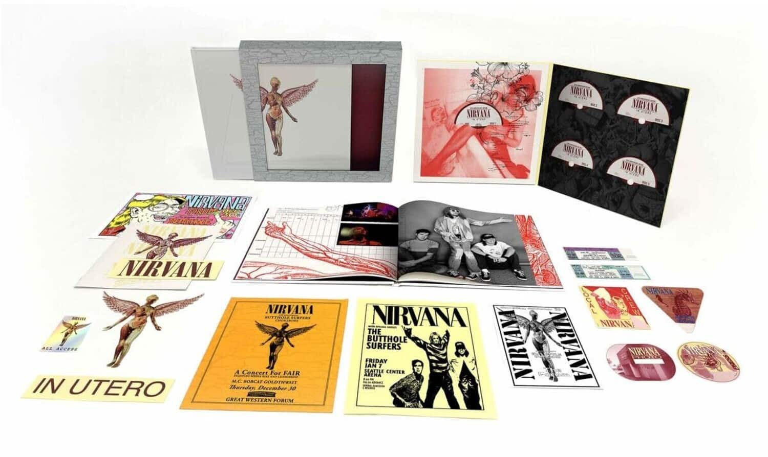 Nirvana - In Utero (30th Anniversary)   - COMPACT DISCS [CD] price history on PriceWatchPro