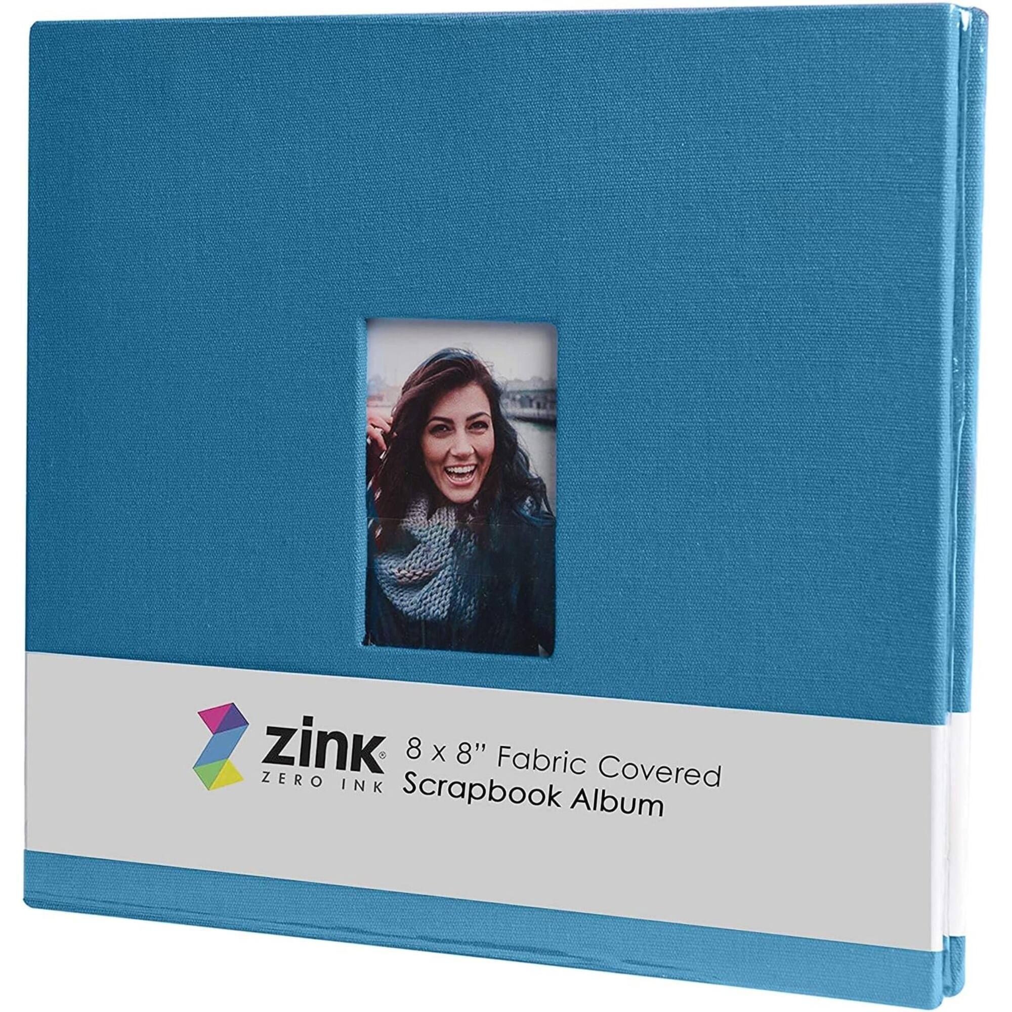 zink 8 x 8" Fabric Covered Scrapbook Album