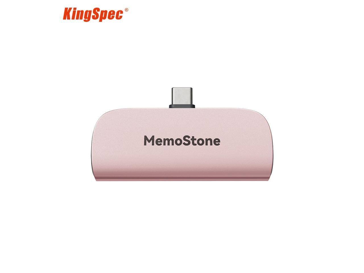 KingSpec MomeStone 512GB SSD, 2000MB/s, USB 3.2 Type C, Portable