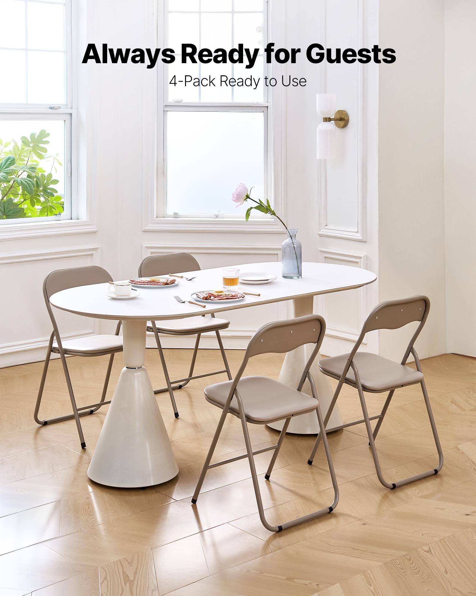 Always Ready for Guests  
4-Pack Ready to Use