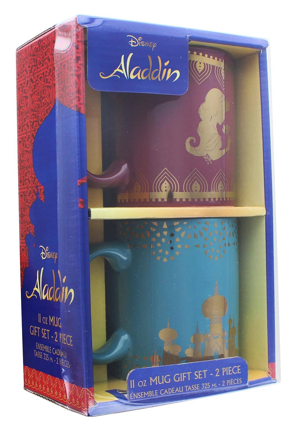 Disney Aladdin  
11 oz Mug Gift Set - 2 Piece  
Ensemble Cadiau Tasse 325 ml - 2 Pièces