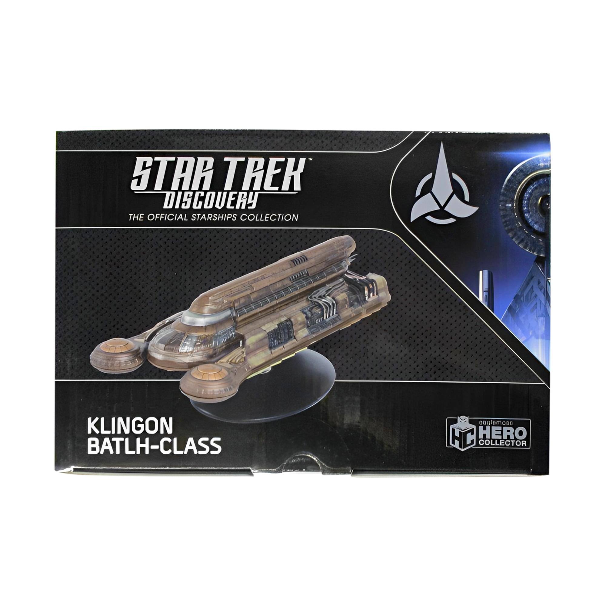 STAR TREK DISCOVERY THE OFFICIAL STARSHIPS COLLECTION KLINGON BATLH-CLASS agiemess HC C HERO COLLECTOR
