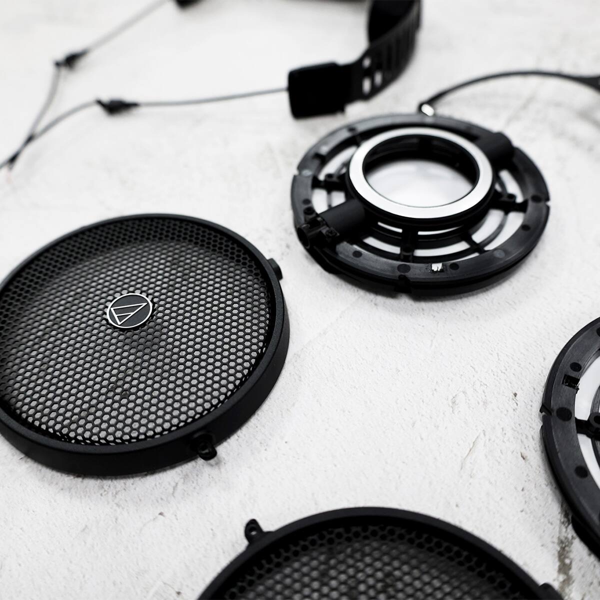 Alt View 8. Audio-Technica - Audio-Technica ATH-R50x Open-Back Reference Headphones - Black.