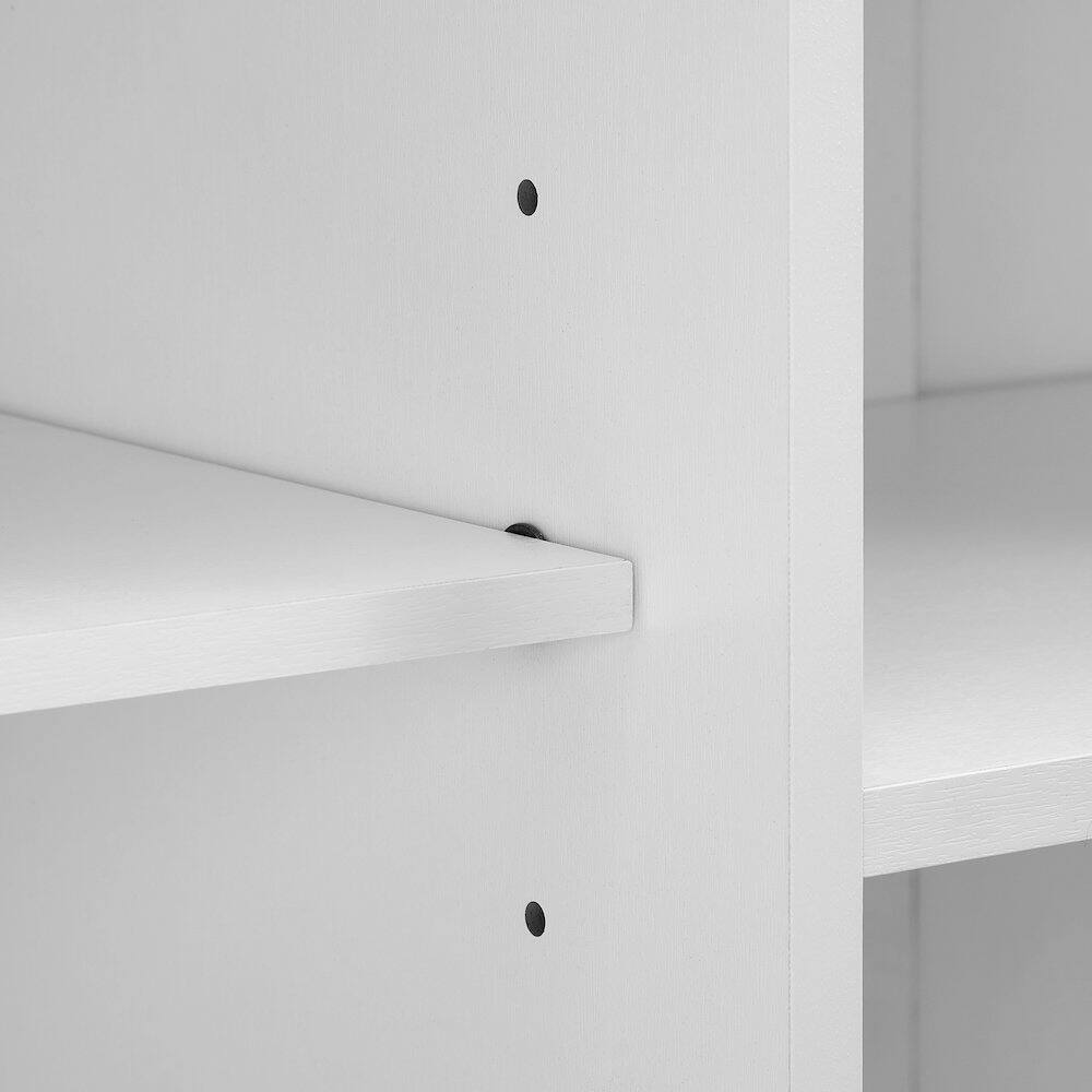 Alt View 8. Crosley Furniture - Stella Kitchen Cart - White.
