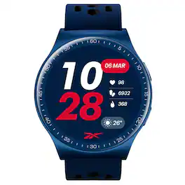 Reebok - PULSE Smartwatch with 1.43" AMOLED Display, 10-Day Battery Life, 80+ Sport Modes - Vector Blue - (2025)