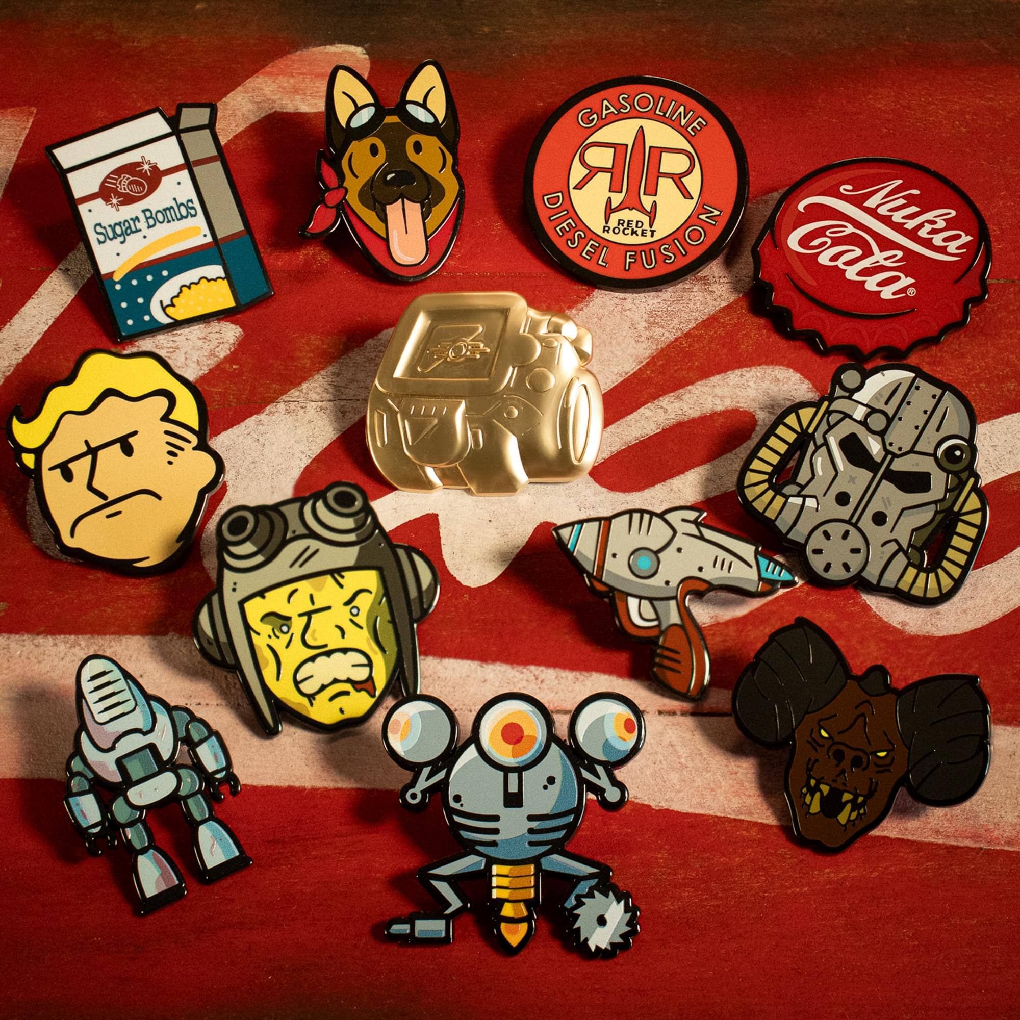 Sugar Bombs  
GASOLINE AIR DIESEL RED ROCKET FUSION  
Cola Nuka