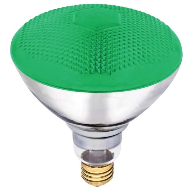 Westinghouse - 100 W E26 Reflector Incandescent Bulb E26 (Medium) Green 1 pk