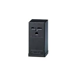 Leviton - 30 Amp 250 Volt NEMA 6-30R Straight Blade Surface Mount Receptacle, Industrial Grade - Black