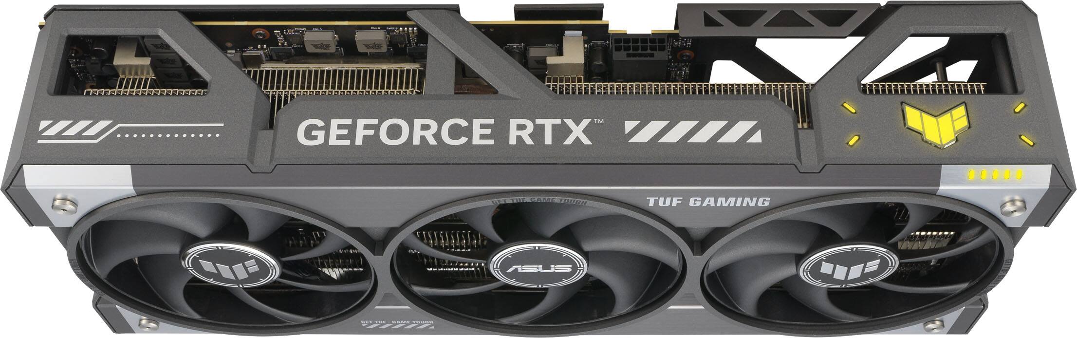 The text on the image reads: "GEFORCE RTX 2080 Ti The Ultimate Gaming GPU ASUS".