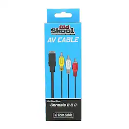 Old Skool - AV Cable for Genesis 2 & 3 - Black