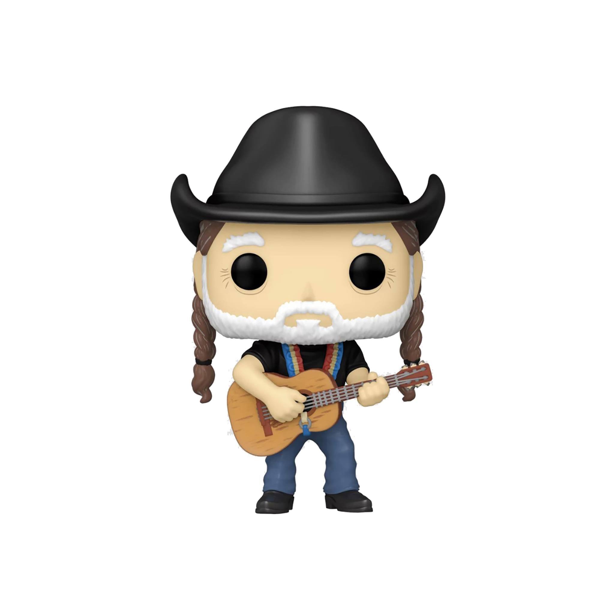 Willie Nelson With Cowboy Hat Funko POP Rocks | Exclusive - Black
