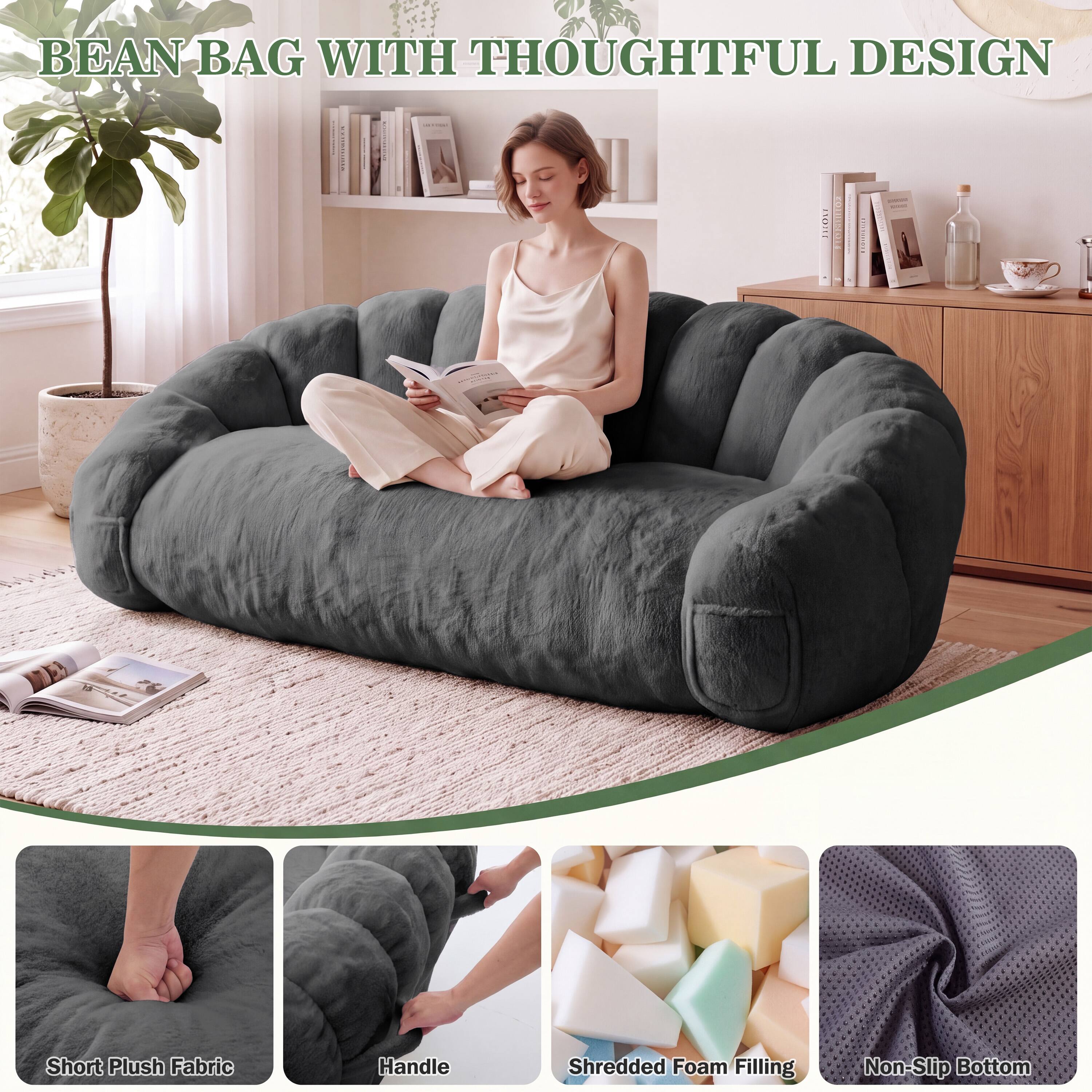 BEAN BAG WITH THOUGHTFUL DESIGN

10:11
3

Chocology

Short Plush Fabric
Handle
Shredded Foam Filling
Non-Slip Bottom