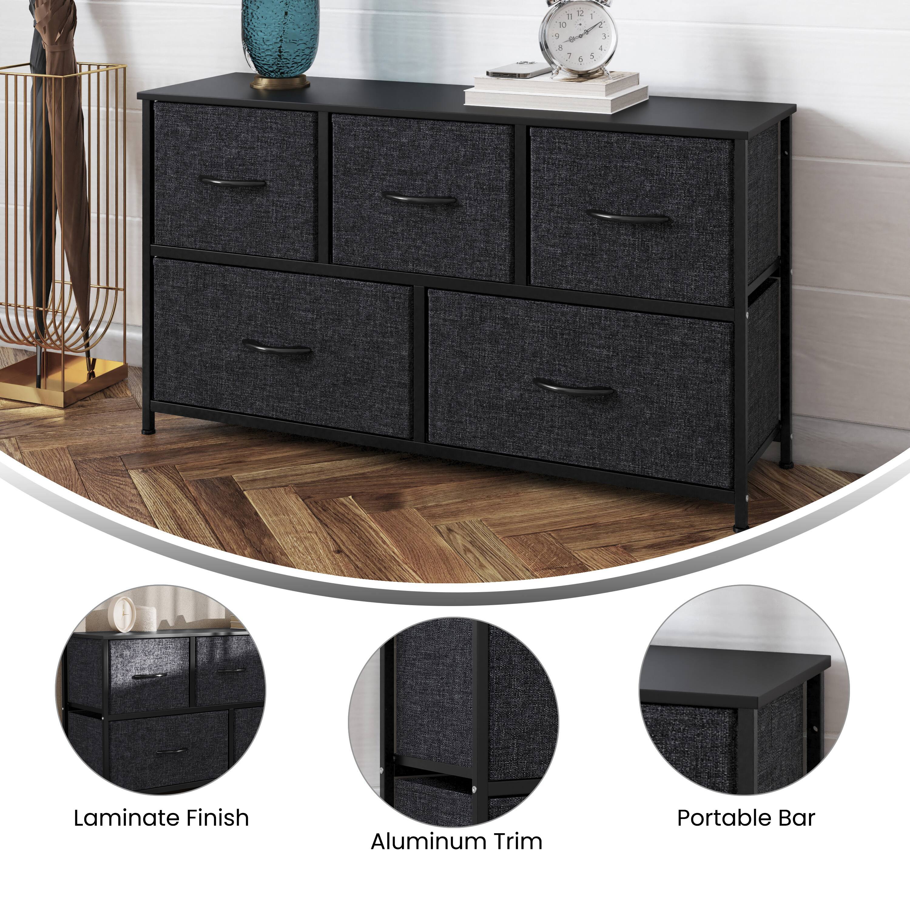 Laminate Finish Aluminum Trim Portable Bar