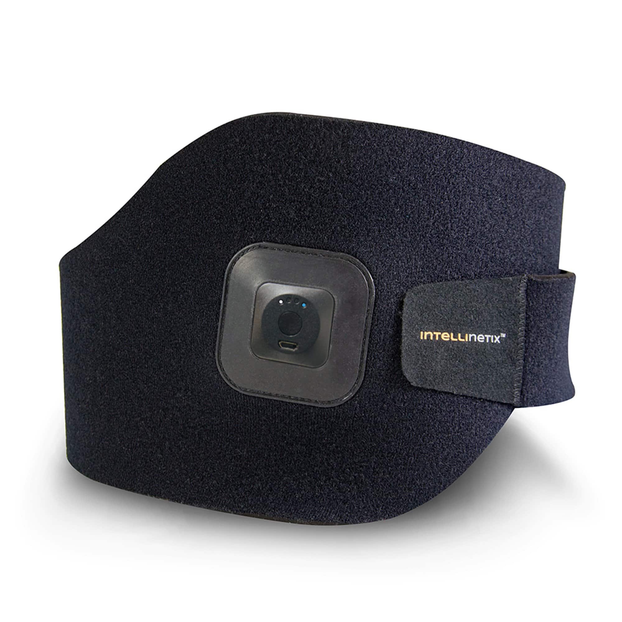 BROWNMED - Vibration Therapy Wrap Intellinetix® Universal Lumbar / Arm / Knee / Calf / Foot, One Size Fits Most - Black - Front_Zoom