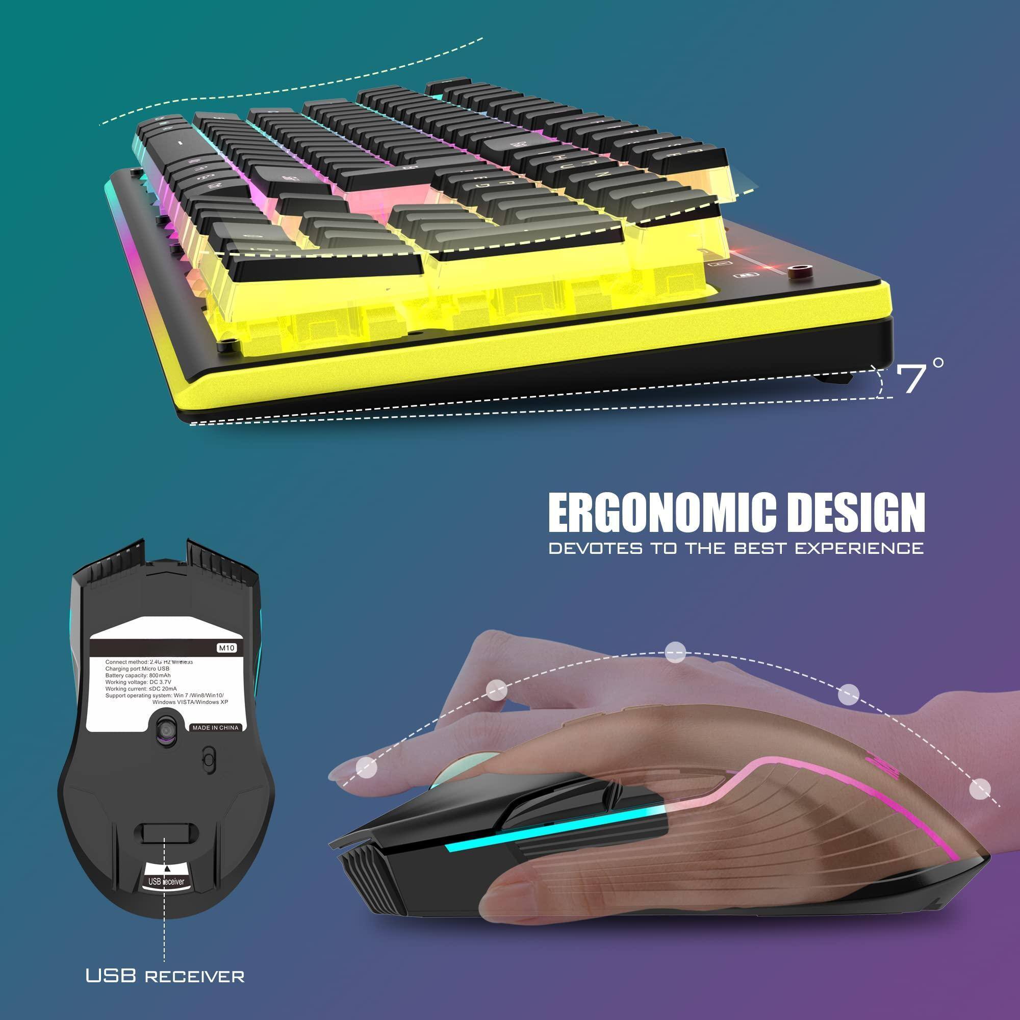 ERGONOMIC DESIGN  
DEVOTES TO THE BEST EXPERIENCE

USB RECEIVER