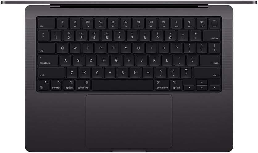 esc F1 F2 F3 F4 F5 F6 F7 F8 F9 F10 F11 F12  
1 2 3 4 5 6 7 8 9 0 - = delete  
tab Q W E R T Y U I O P [ ] \  
caps lock A S D F G H J K L ; ' return  
shift Z X C V B N M , . / shift  
fn control option command option command