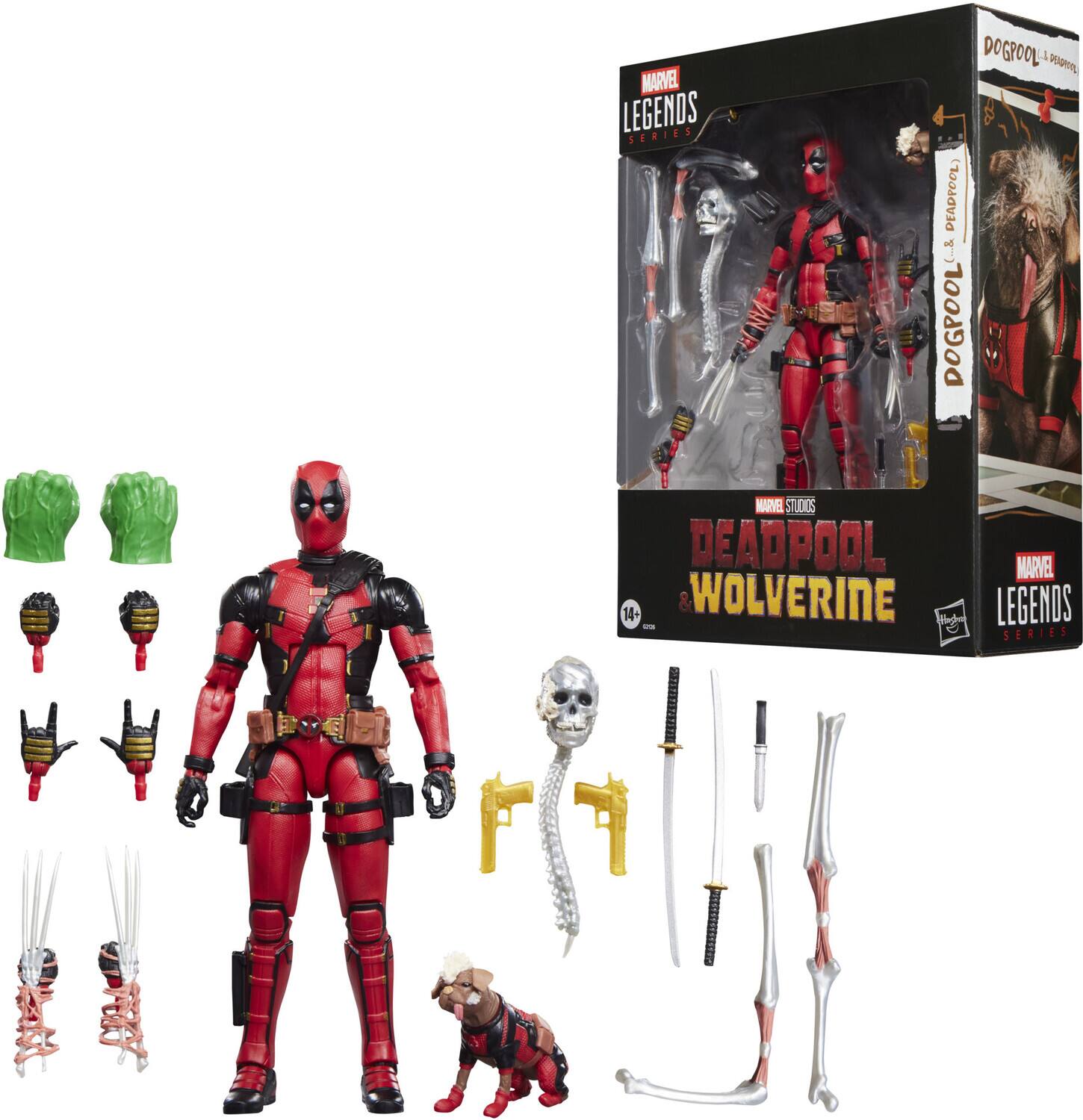 MARVEL LEGENDS SERIES DOGPOOL ART Tooaavi C DOGPOOL MARVEL STUDIOS DEADPOOL MARVEL 14 & WOLVERINE LEGENDS SERIES