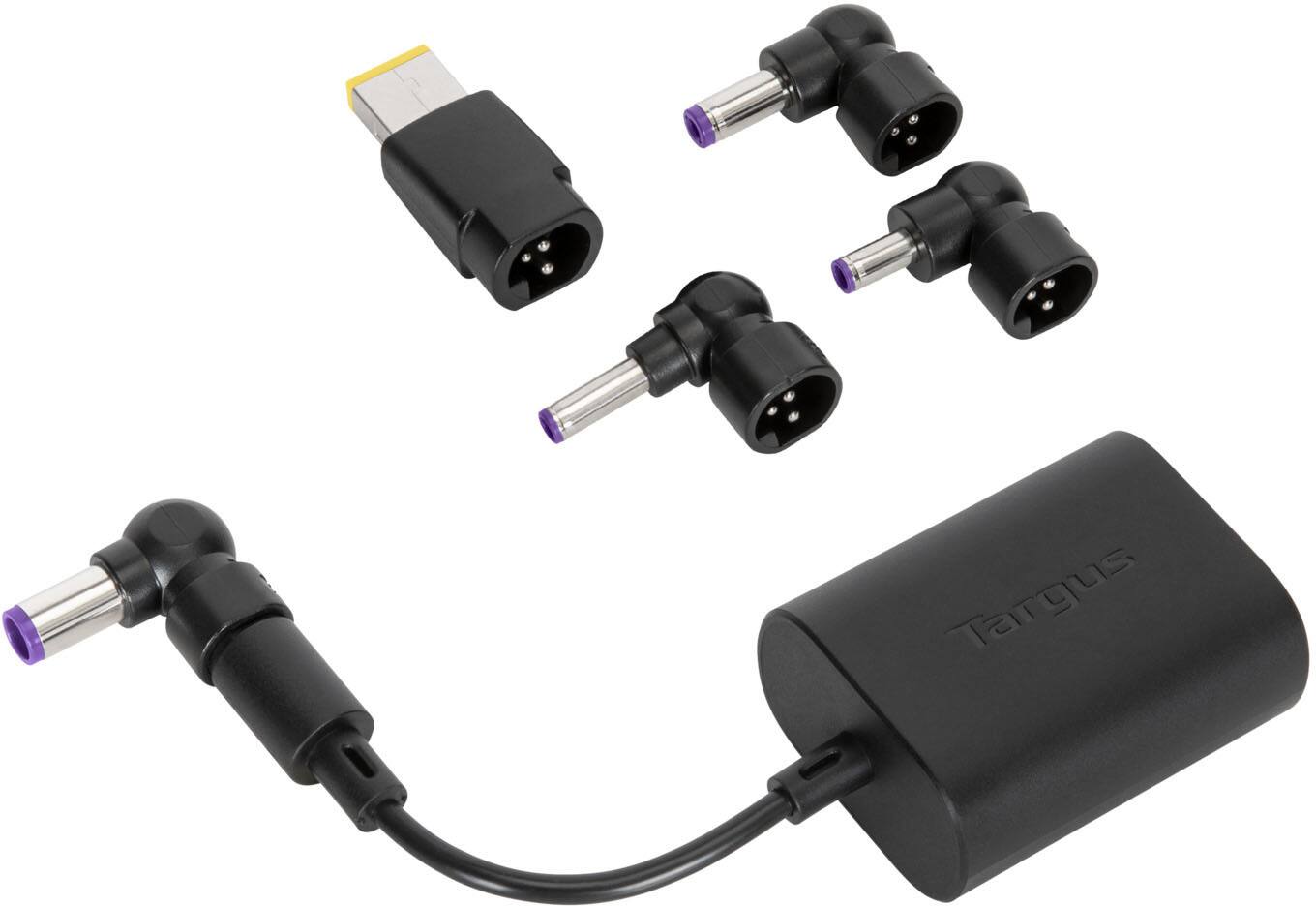 Alt View 3. Targus - 100W Universal USB-C & Legacy Charger  Kit - Black.