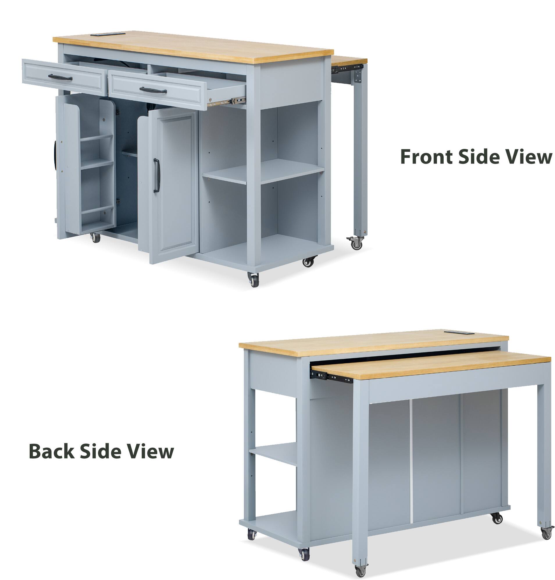 Front Side View  
Back Side View