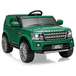 GARVEE - 2-In-1 Licensed Land Rover Ride on Car for Kids 3-8 Years Old, 12v Electric Toy Car - Green