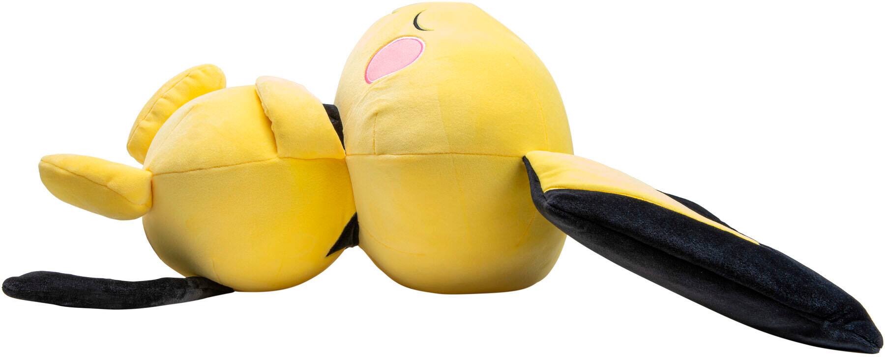 Alt View 2. Jazwares - Pokémon 18" Premium Plush - Sleeping Pose - Pichu.