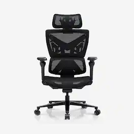 AndaSeat - X-Air Pro Mesh Office Gaming Chair with Dynamic Lumbar Support, 3D Headrest, 5D Armrests & Adjustable Recline - Space Black