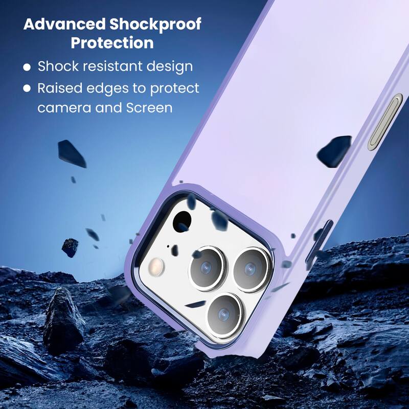 Advanced Shockproof Protection

- Shock resistant design
- Raised edges to protect camera and Screen