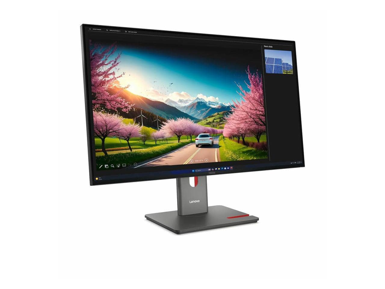 Lenovo - ThinkVision P32UD-40 32" Class 4K UHD Docking Monitor, IPS, HDR10 - Raven Black