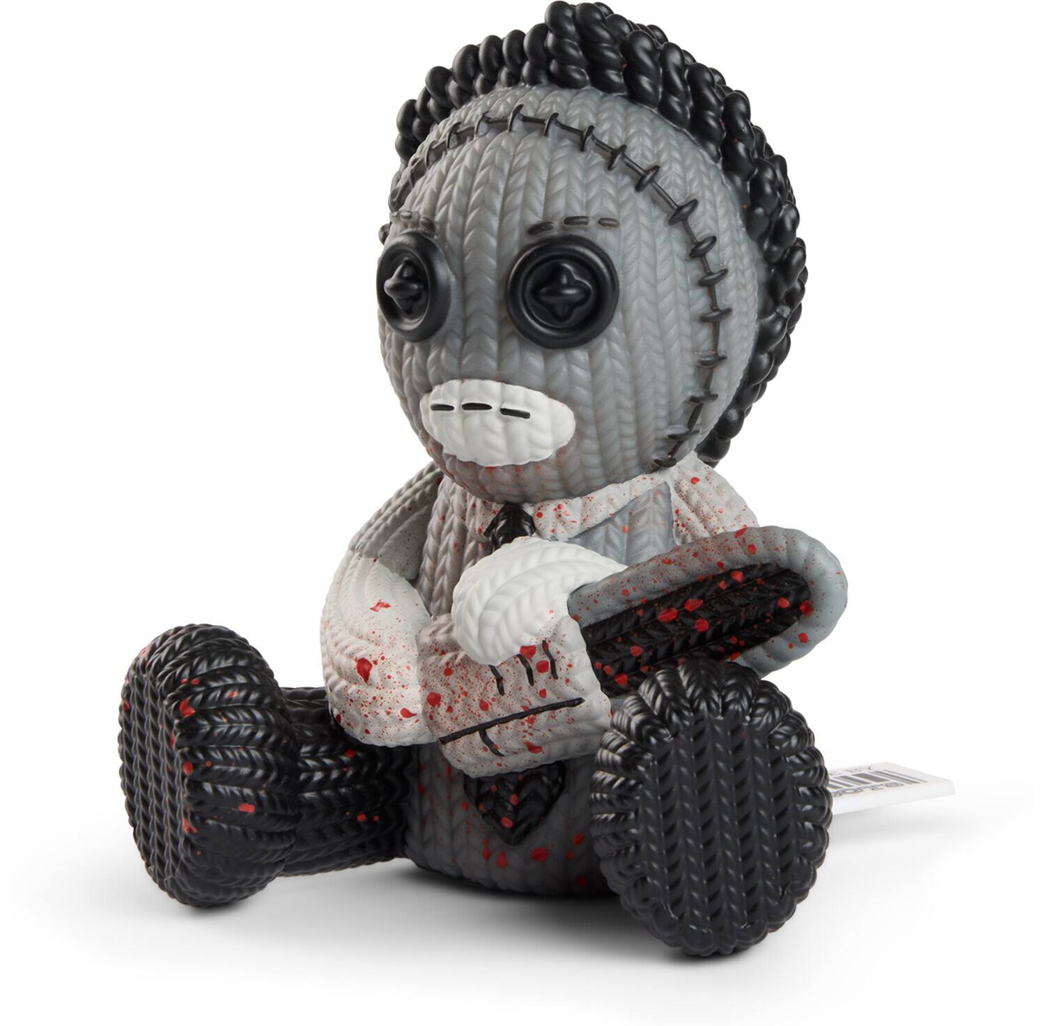 Alt View 1. Handmade by Robots - Handmade by Robots - The Texas Chainsaw Massacre - Leatherface #395 (Bloody Black & White)   - COLLECTIBLES - Multicolor.