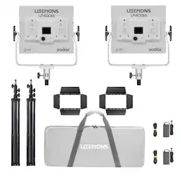 Godox - Litemons LP400Bi 36W Bi-Color LED 2-Light Panel Kit