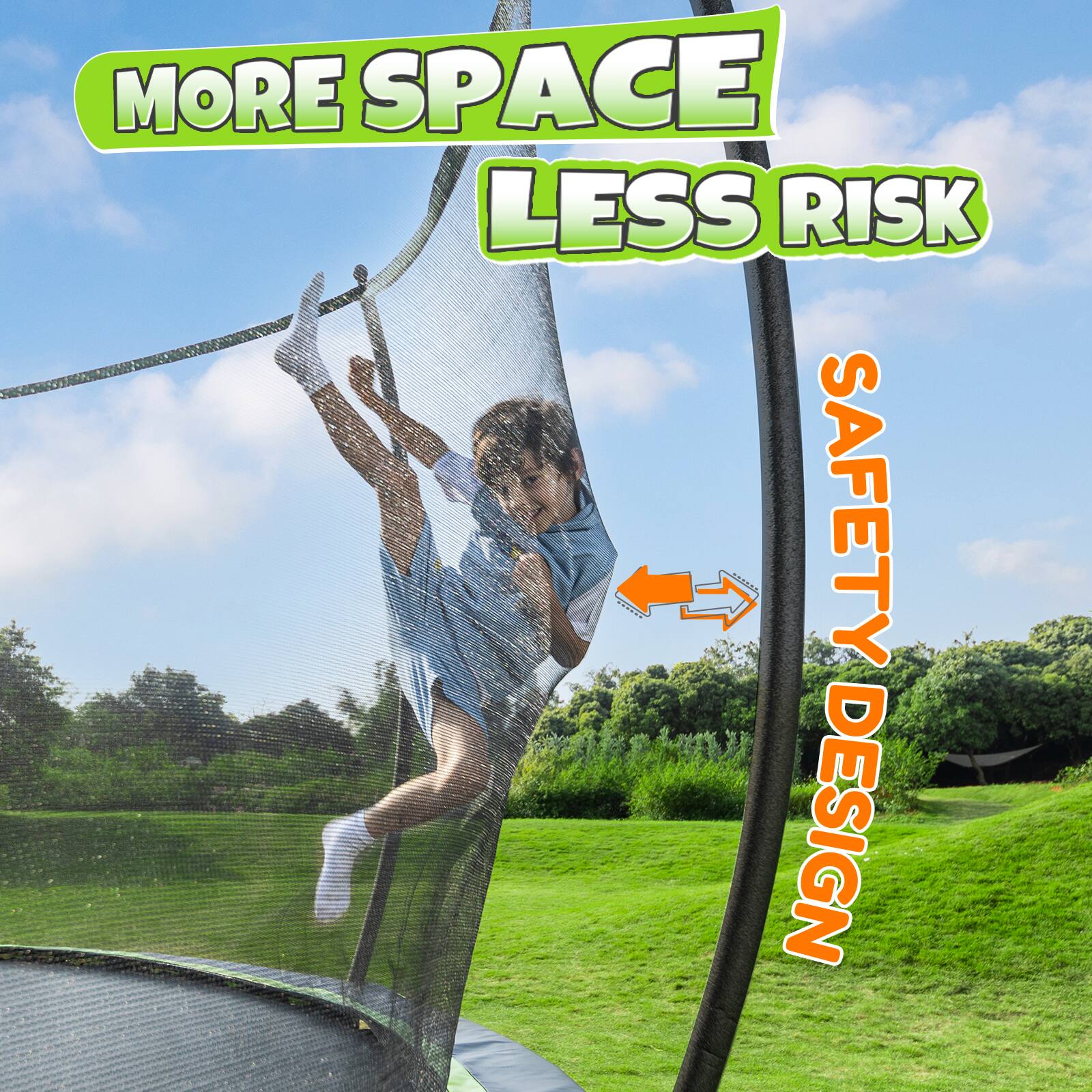 MORE SPACE LESS RISK  
SAFETY DESIGN