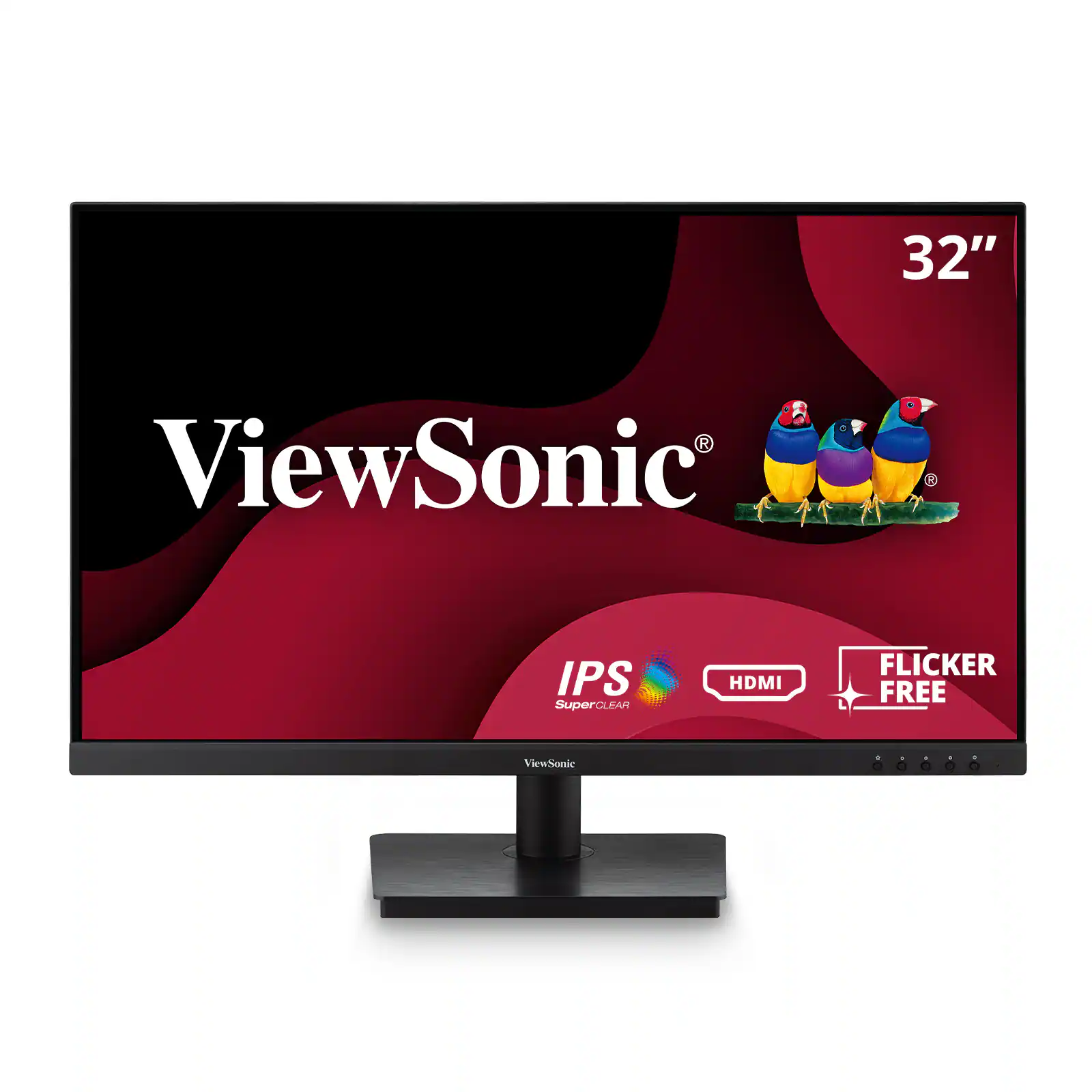ViewSonic - Refurbished Excellent - Home and Office VA3209M 32" IPS FHD Monitor (CR) - Black