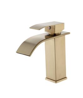Single Handle Bathroom Faucet Lavatory Faucet Stainless Steel Single Hole-TP