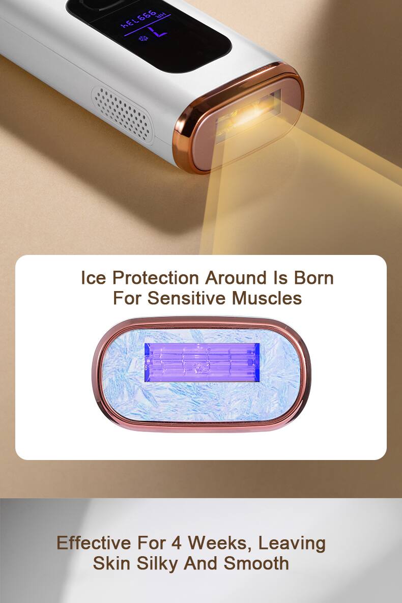 Ice Protection Around Is Born For Sensitive Muscles Effective For 4 Weeks, Leaving Skin Silky And Smooth