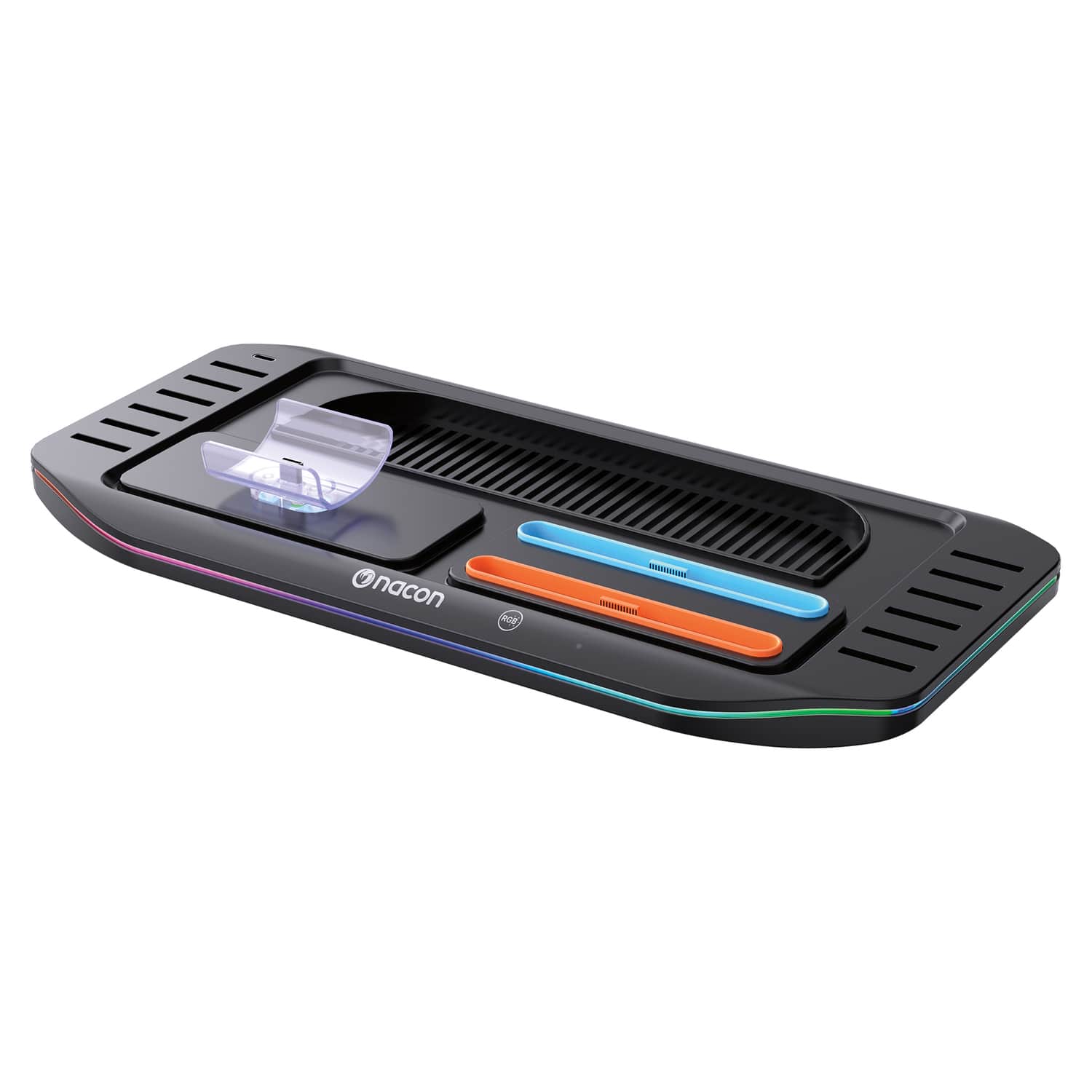 Nacon - Dock’n Store RGB Charging Stand for Nintendo Switch 2 - Black