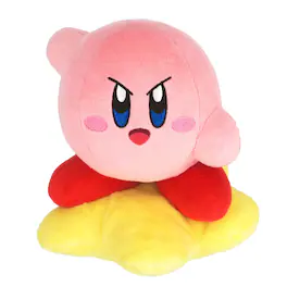 Little Buddy - Kirby Warp Star 6 Inch Collector Plush - Pink