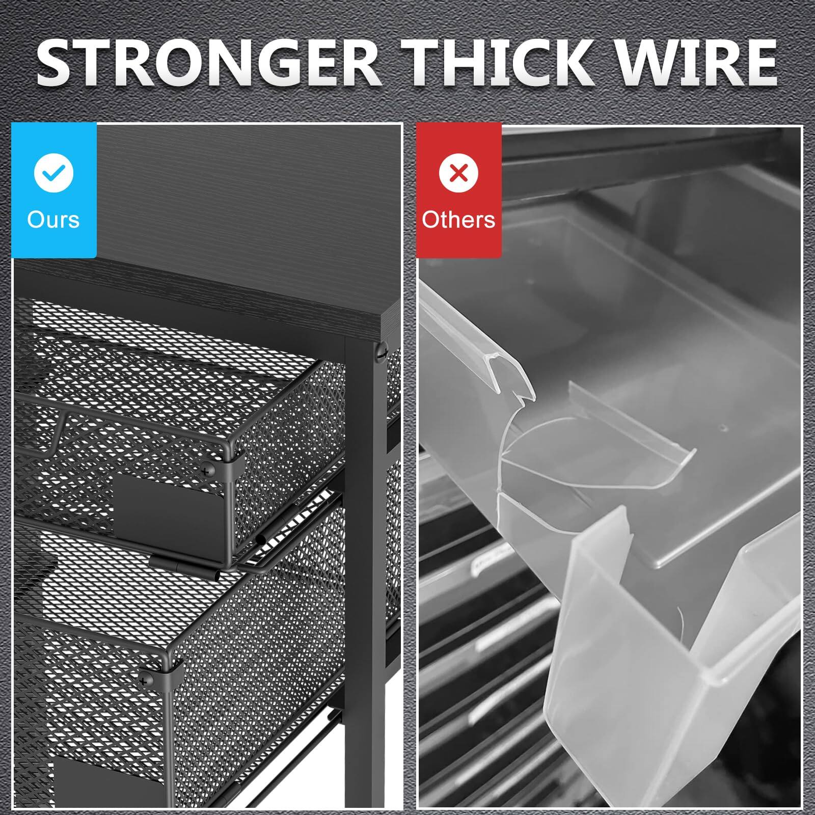 STRONGER THICK WIRE

Ours

Others