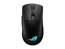 ASUS - ROG Keris Wireless Mouse, Tri-mode, 36000 DPI, 5 Buttons, SpeedNova, Replaceable Switches, Paracord - Wireless - Black