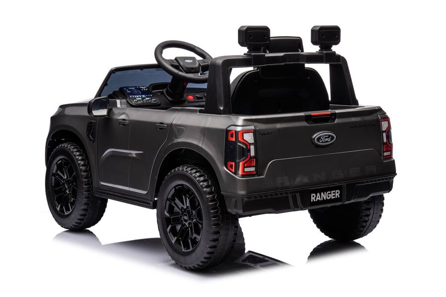 Best Rideon Cars Ford Ranger Ride On 12V Gray 850045100858 - Best Buy