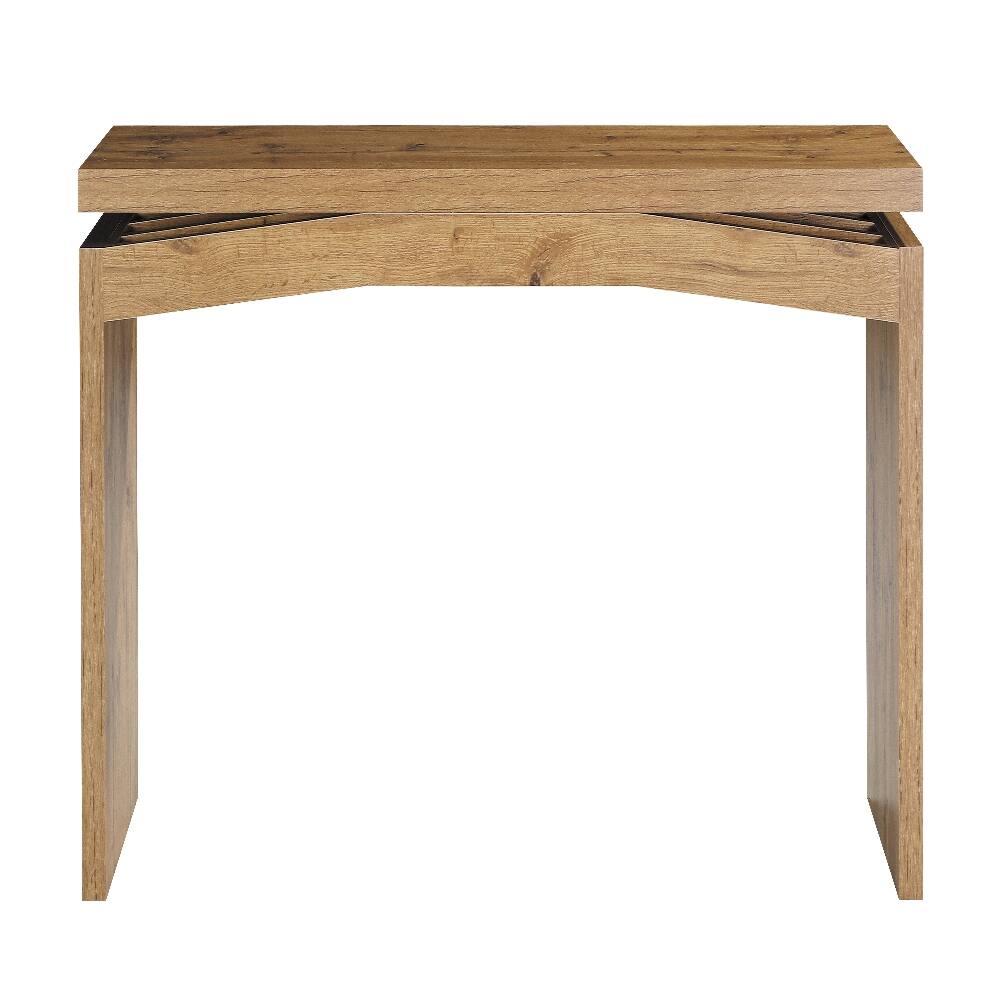 Alt View 8. Loheer - Loheer 62 Inch Console Table Narrow Entryway Table Light Oak Sofa Table - Light Oak.