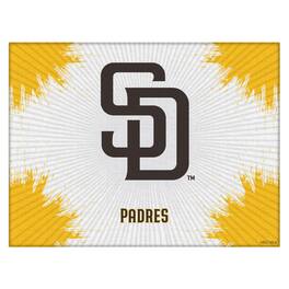 Holland Bar Stool Co. - San Diego Padres 15" x 20" Splash Canvas Wall Art - Multicolor