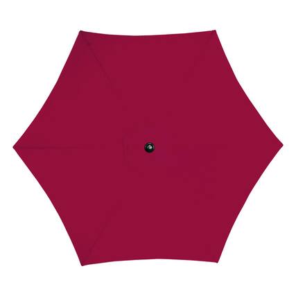Front. Living Accents - Living Accents 9 ft. Tiltable Brick Market Umbrella.
