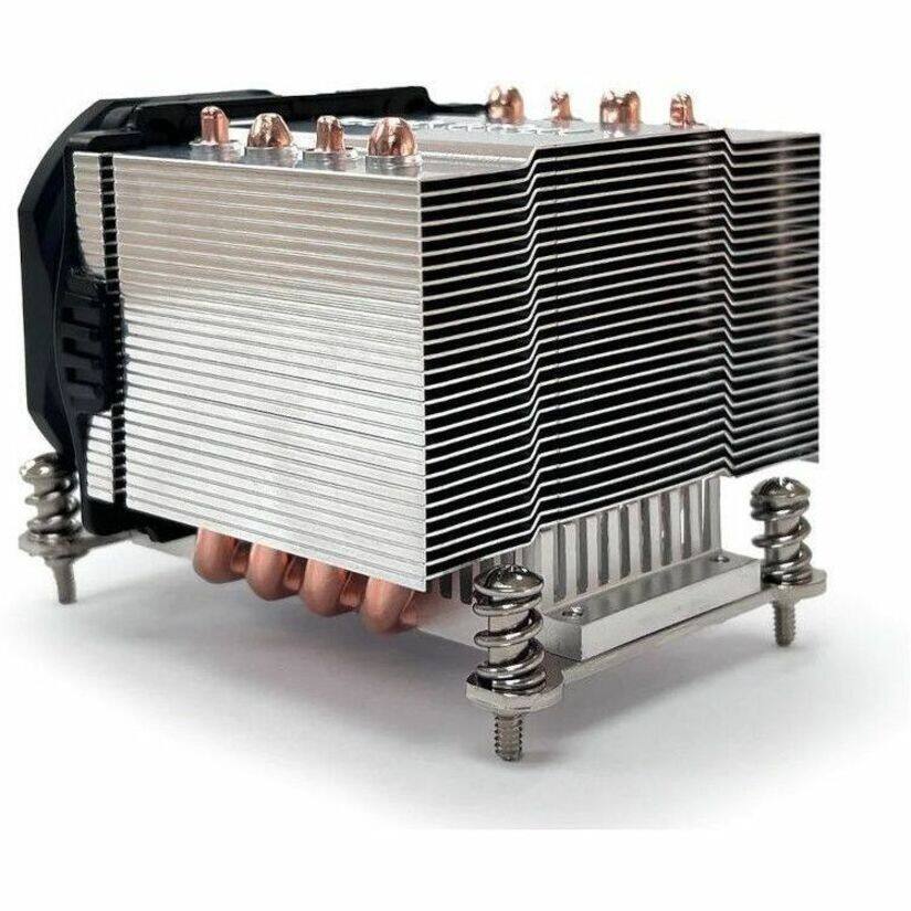 Alt View 2. Dynatron - a47 2u active cpu cooler for am4/am5 - Black.