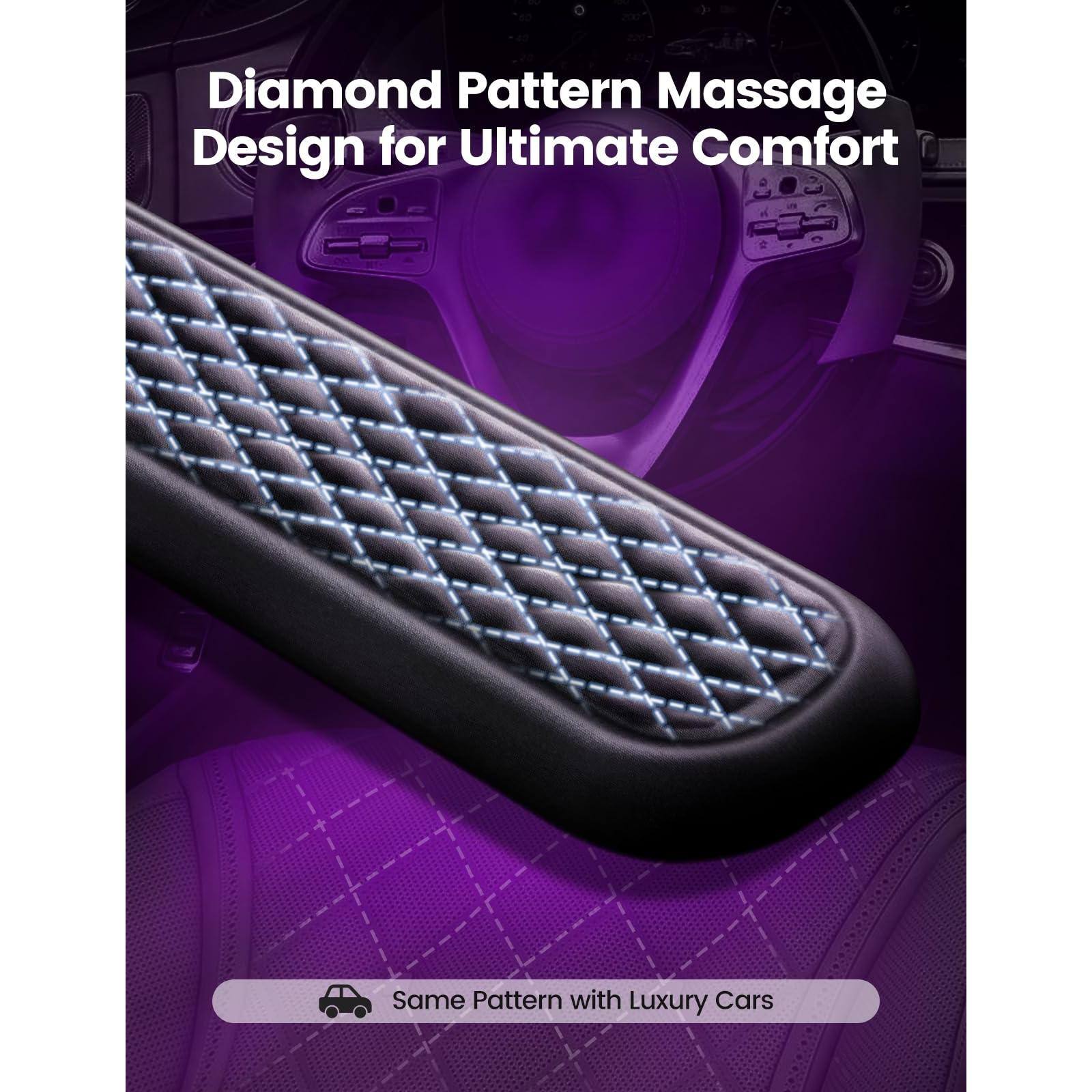 Diamond Pattern Massage Design for Ultimate Comfort

Same Pattern with Luxury Cars