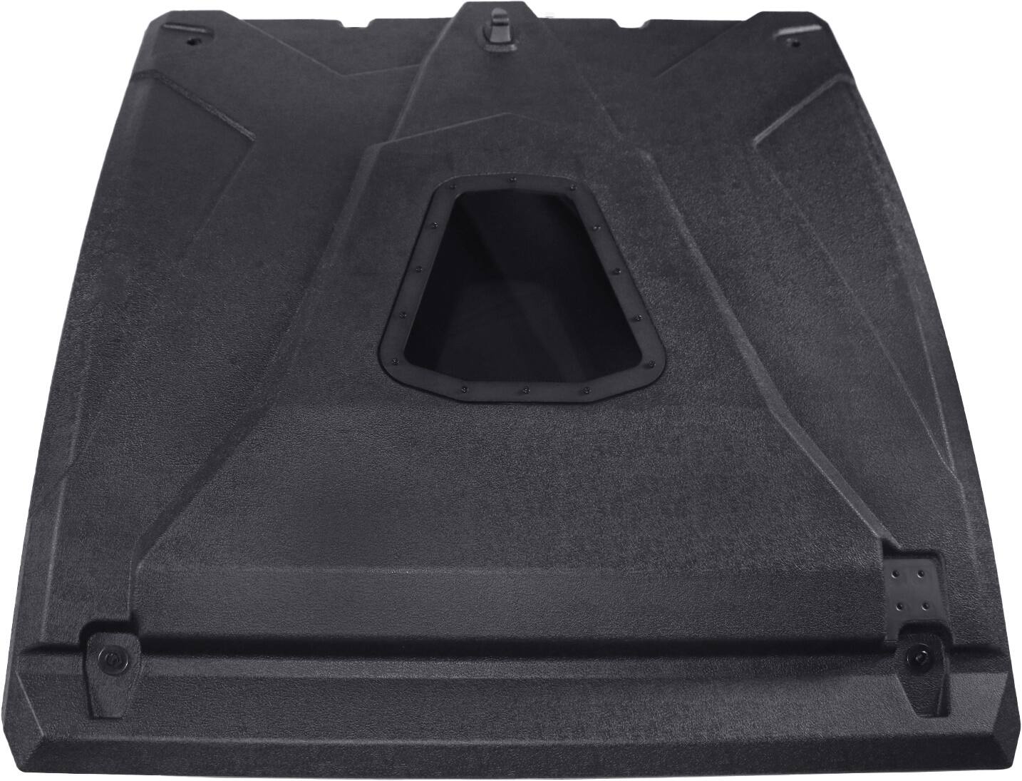 Back. MB Quart - Tuned 6 Speaker Audio Roof with 3.5 Inch LCD Source Unit for Polaris RZR Trail - Black.